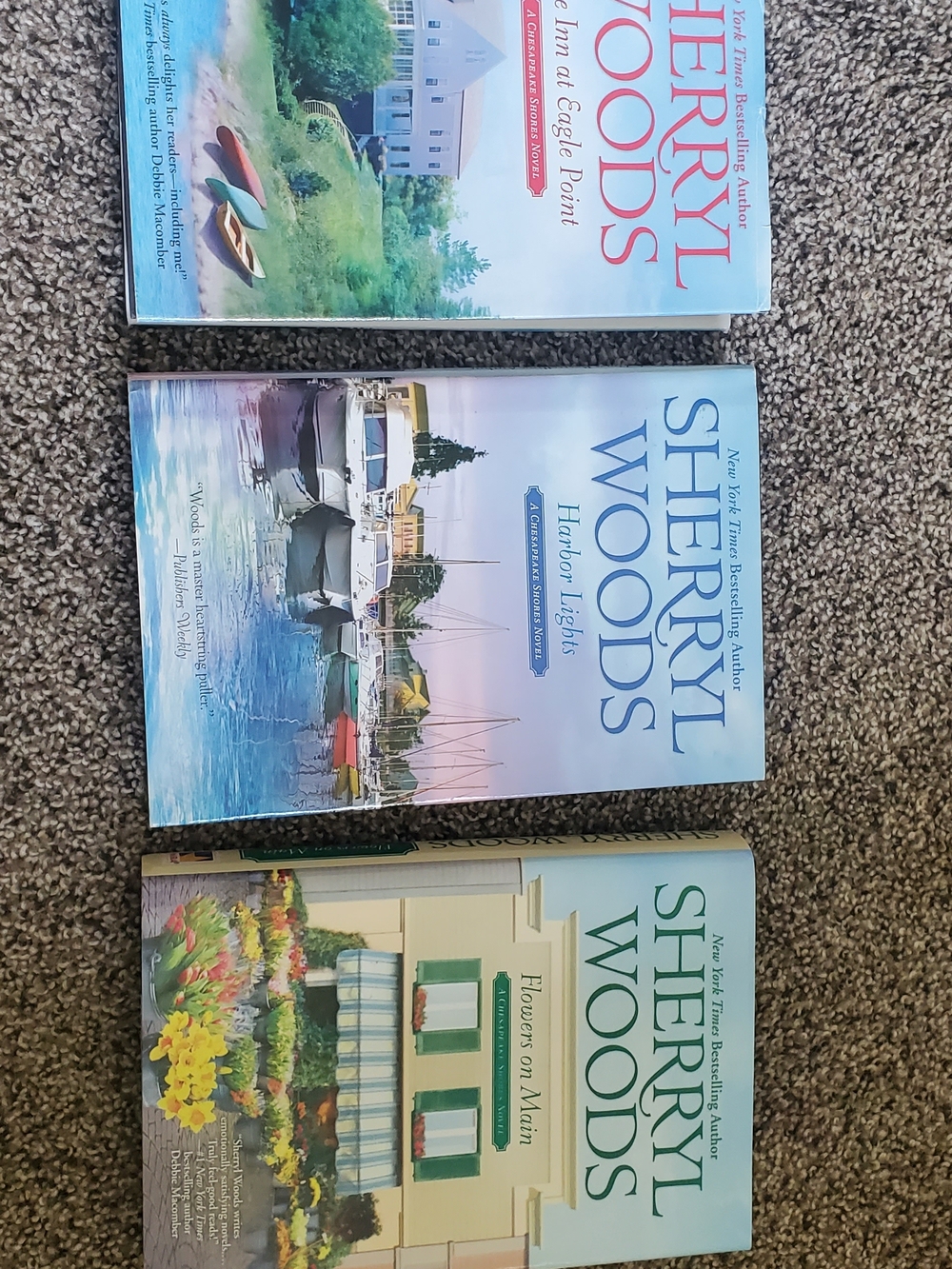 A Chesapeake Shores Novel By Sheryl Woods, 1-3 Hardbacks Of A 12 Book Set